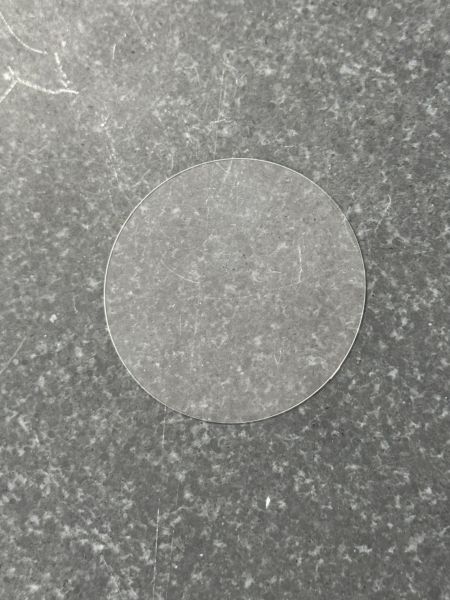 레이저 절단에 의한 유리 웨이퍼